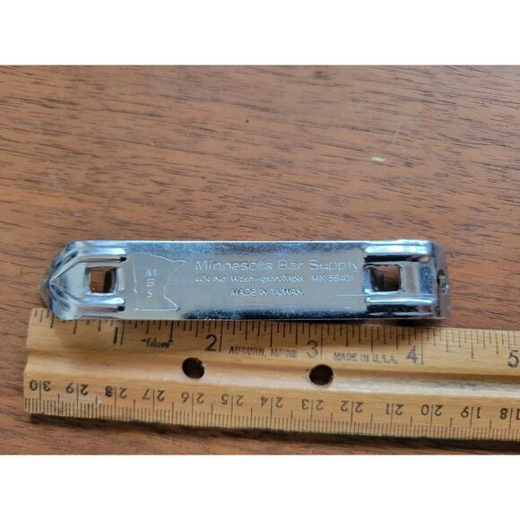 Vintage Minnesota Bar Supply (MBS) 4-1/4" Can and Beer Bottle Opener - Picture 7 of 7